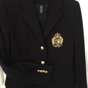 Ralph Lauren Crest Ladies Blazer